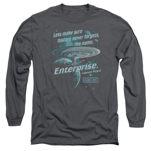 Star Trek Never Forget the Enterprise Long Sleeve T-Shirt