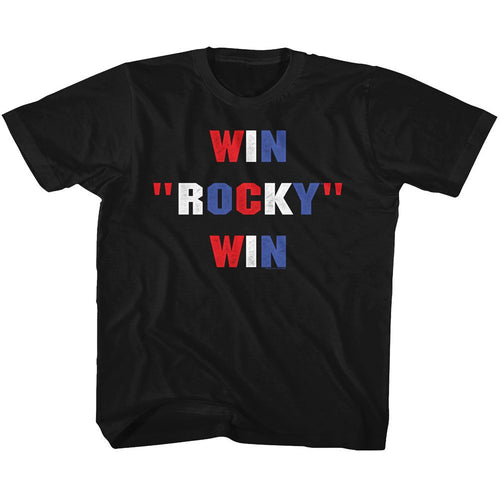 Rocky Winning - Black Youth/Toddler T-Shirt