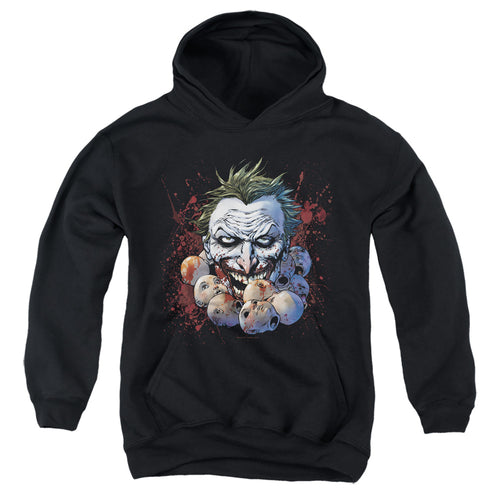 Justice League Doll Heads Youth Hoodie