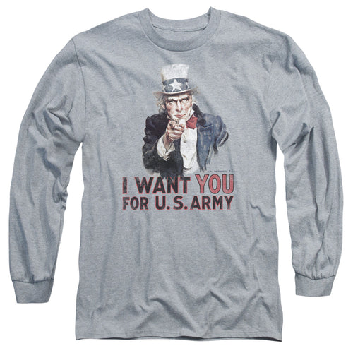 US Army I Want You Long Sleeve T-Shirt