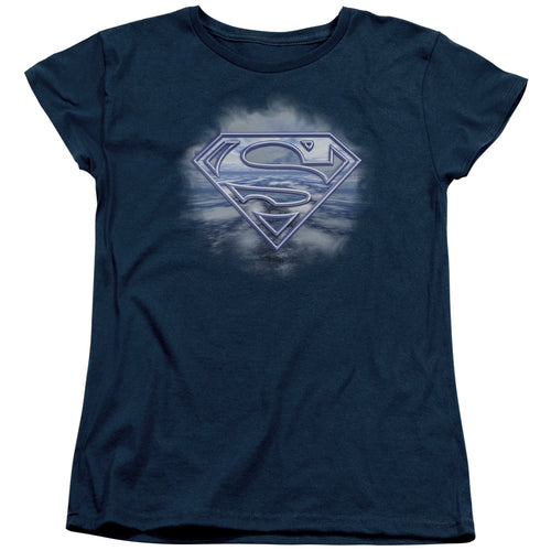Superman Freedom of Flight Womens T-Shirt