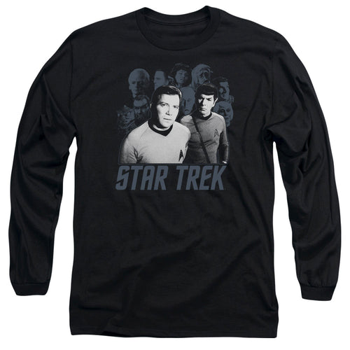 Star Trek Kirk Spock and Company Long Sleeve T-Shirt
