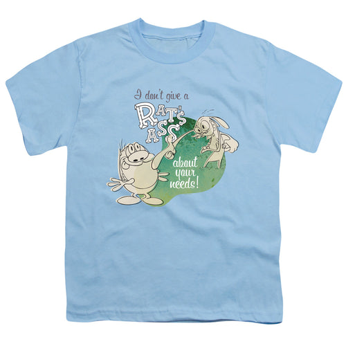 Ren and Stimpy I Don't Care About Your Needs! Black Youth/Toddler T-Shirt
