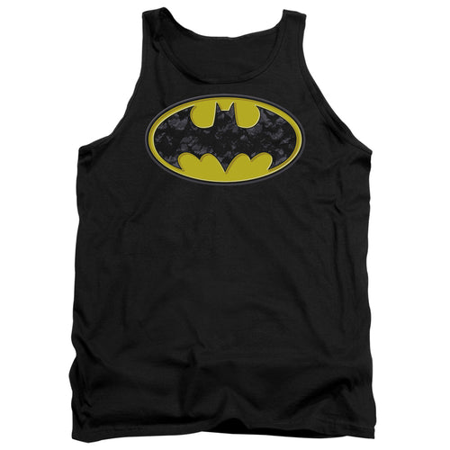 Batman Bats In Logo Tank Top