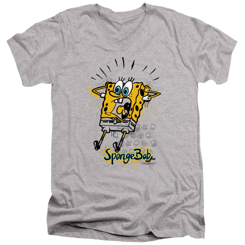 Spongebob Squarepants Shocking! V-Neck T-Shirt