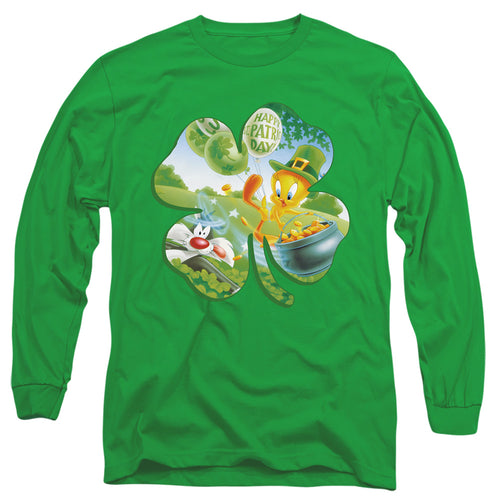Looney Tunes Tweety Shamrock Long Sleeve T-Shirt