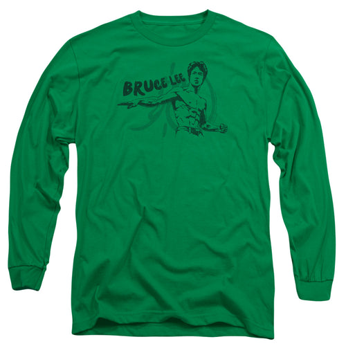 Bruce Lee Brush Lee Long Sleeve T-Shirt