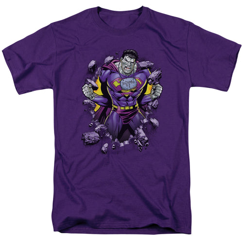 Superman Bizzaro Breakthrough Purple T-Shirt