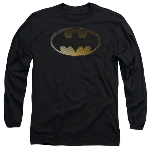 Batman Halftone Bat Long Sleeve T-Shirt