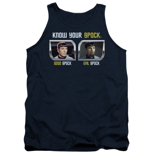 Star Trek Know Your Spock Tank Top