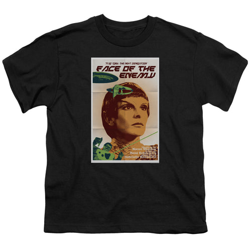 Star Trek Face of the Enemy Black Youth/Toddler T-Shirt