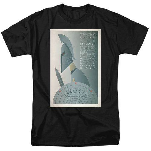 Star Trek Juan Ortiz Bread and Circuses Black T-Shirt