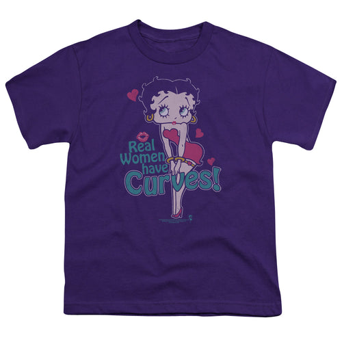 Betty Boop Curves Youth/Toddler T-Shirt