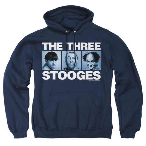 The Three Stooges Three Squares Pullover Hoodie