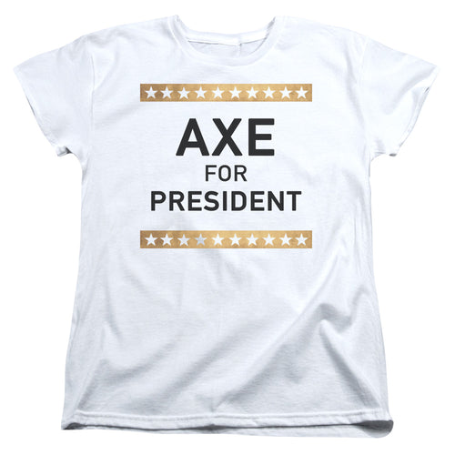 Billions Axe For President Womens T-Shirt