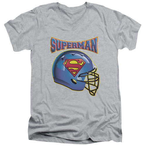 Superman Helmet V-Neck T-Shirt