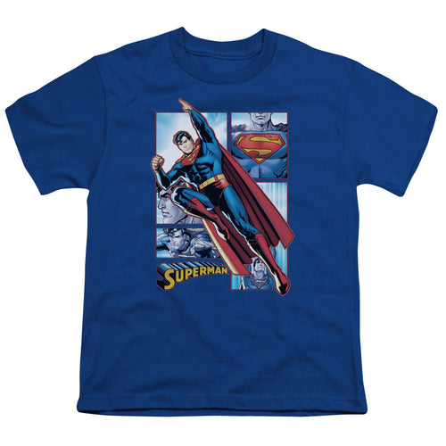 Justice League Superman Panels Youth/Toddler T-Shirt