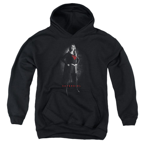 Supergirl Noir Youth Hoodie