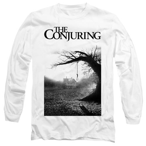 The Conjuring Poster White Long Sleeve T-Shirt