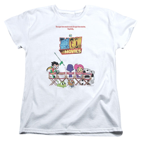 Teen Titans Go! Movie Poster Womens T-Shirt