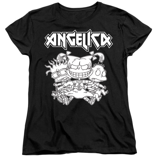 Rugrats Angelica Pickles Rocks Womens T-Shirt