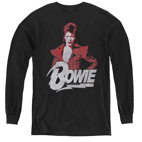 David Bowie Diamond David Youth Long Sleeve T-Shirt
