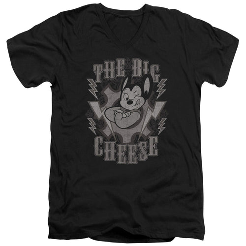 Mighty Mouse The Big Cheese V-Neck T-Shirt