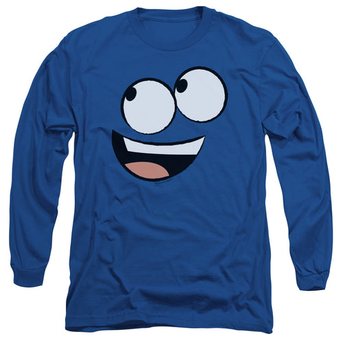 Foster's Home for Imaginary Friends Blue Face Long Sleeve T-Shirt