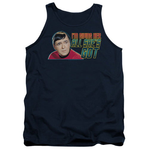 Star Trek Scotty All She's Got Tank Top