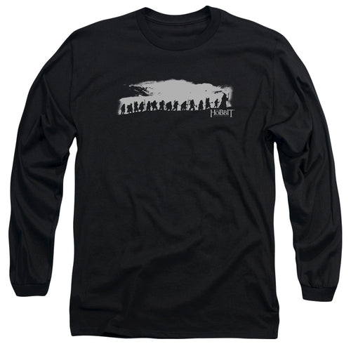 The Hobbit The Company Silhouette Long Sleeve T-Shirt