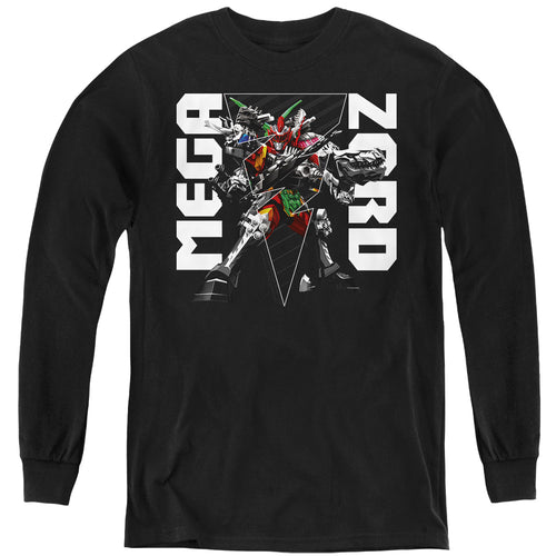Power Rangers: Dino Fury Mega Zord Youth Long Sleeve T-Shirt