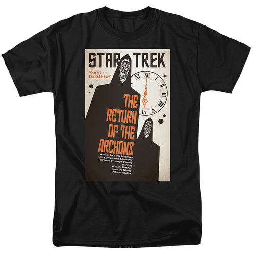 Star Trek Juan Ortiz The Return of the Archons Black T-Shirt