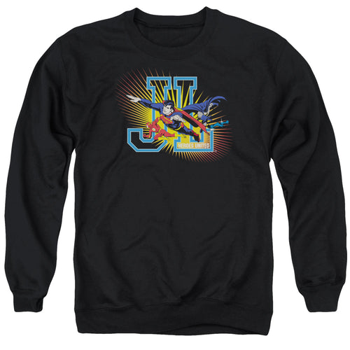Justice League Heroes United Crewneck Sweatshirt