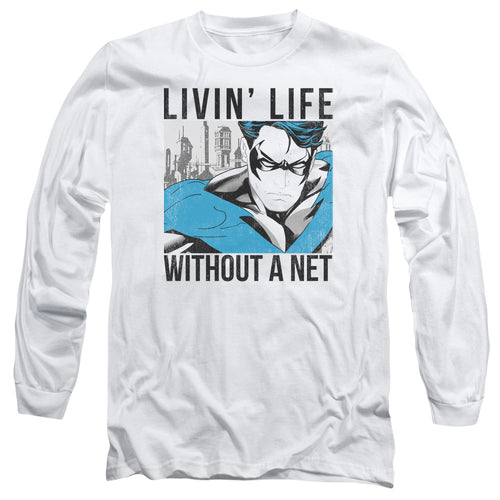 Batman Without A Net Long Sleeve T-Shirt