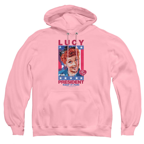 I Love Lucy For President Pullover Hoodie