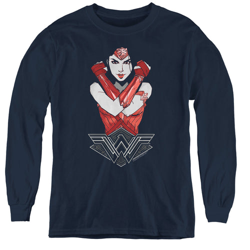 Wonder Woman (2017) Amazon Youth Long Sleeve T-Shirt