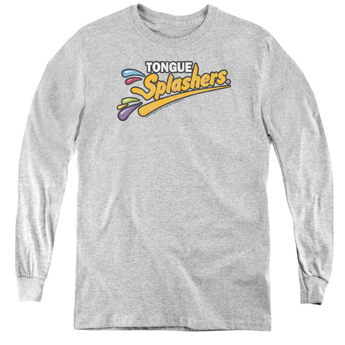 Dubble Bubble Tongue Splashers Logo Youth Long Sleeve T-Shirt