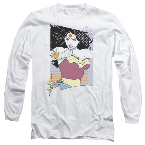 Justice League Ww 80S Minimal Long Sleeve T-Shirt