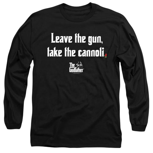 The Godfather Gun Cannoli Long Sleeve T-Shirt
