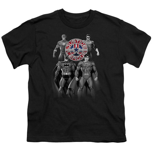 Justice League Shades Of Gray Youth/Toddler T-Shirt