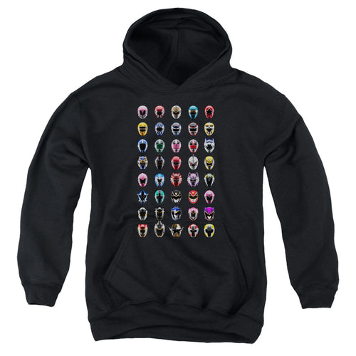 Mighty Morphin Power Rangers Visual Timeline Youth Hoodie