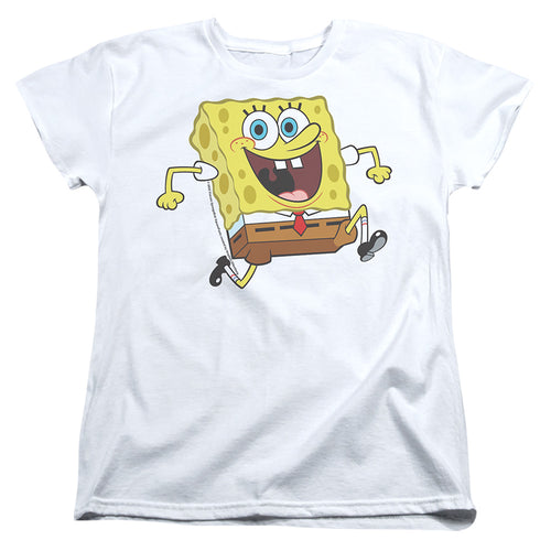 Spongebob Squarepants Running Womens T-Shirt
