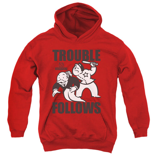 Monopoly Trouble Follows Youth Hoodie
