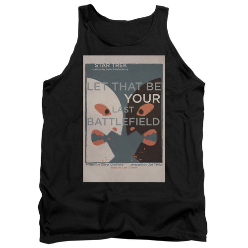 Star Trek Juan Ortiz Let That Be Your Last Battlefield Black Tank Top