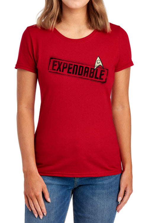 Star Trek Expendable Womens T-Shirt