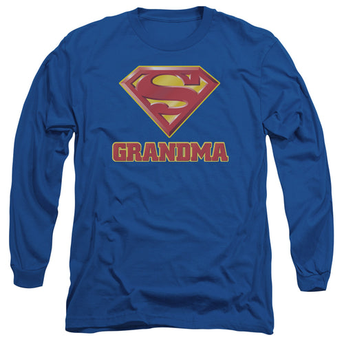 Superman Super Grandma Long Sleeve T-Shirt