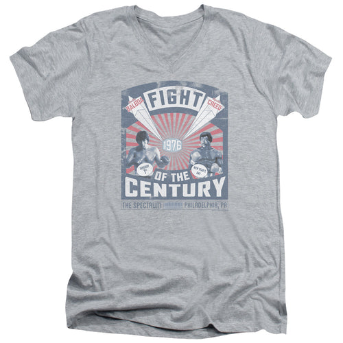 Rocky Balboa Creed Fight Poster V-Neck T-Shirt
