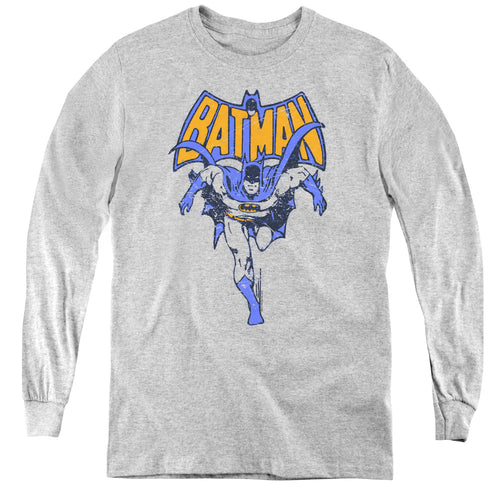 Batman Vintage Run Youth Long Sleeve T-Shirt