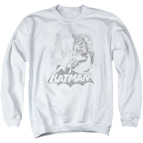 Batman Bat Sketch Crewneck Sweatshirt
