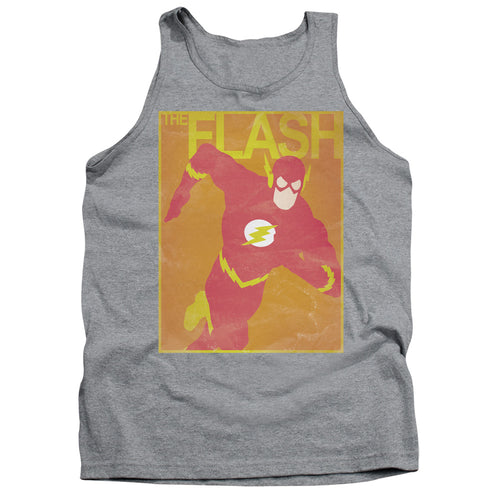 Justice League Simple Flash Poster Tank Top